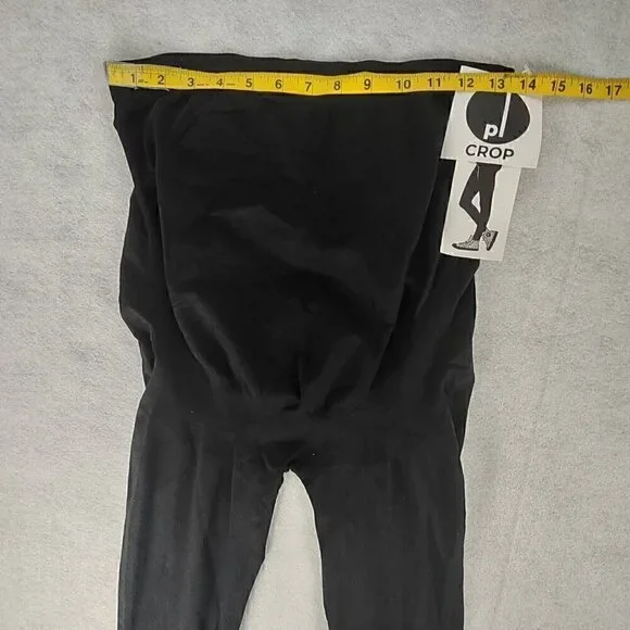 Preggo Leggings Black Maternity Capri, Crop, Style PL01 Size XL to 2XL (NWT) - Picture 6 of 9